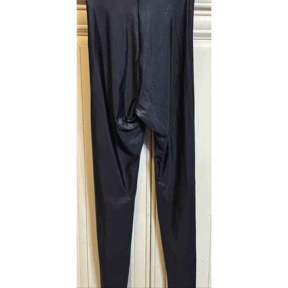 Commando Women's Pull On Stretch High-Waisted Activewear Leggings Black Small - Picture 6 of 9